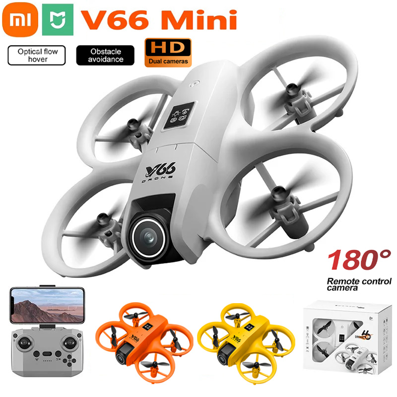 New V66 Mini Drone HD Camera 4 - Drone Remote Controller Lanyard บทวิจารณ์และราคา