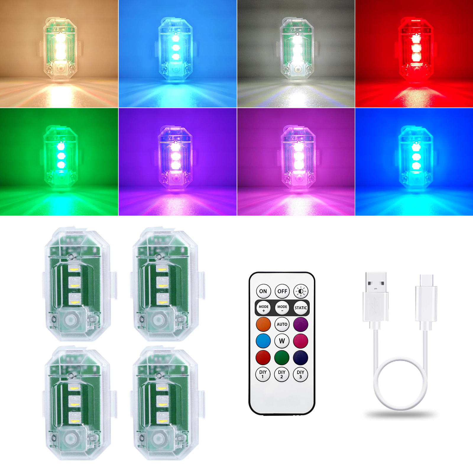LECART Wireless Led Lights for - Drone Strobe Light บทวิจารณ์และราคา
