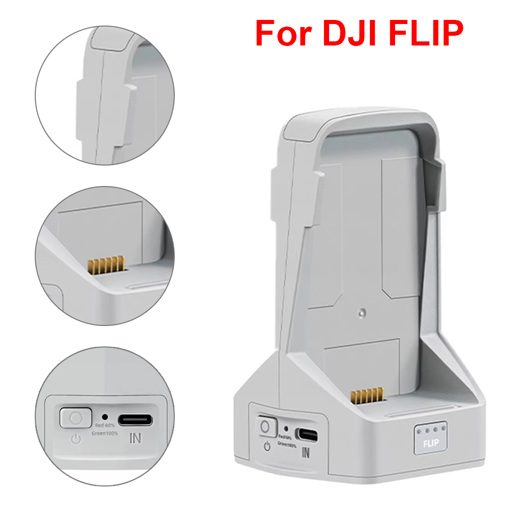 Battery Charger For DJI Flip T - Drone Power Bank บทวิจารณ์และราคา