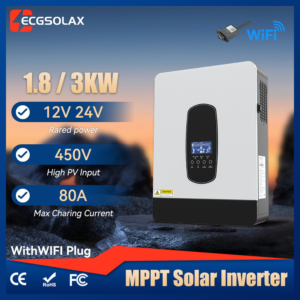 ECGSOLAX 3KW 1.8KW Solar Hybri - Drone Solar Charger บทวิจารณ์และราคา