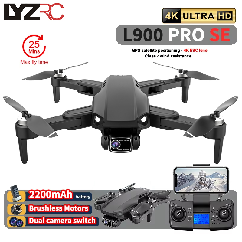 L900 Pro SE MAX GPS Drone 4K P - Drone Remote Controller Lanyard บทวิจารณ์และราคา