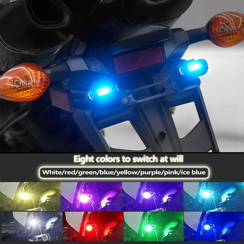 Motorcycle Aircraft Lights RGB - Drone Strobe Light บทวิจารณ์และราคา