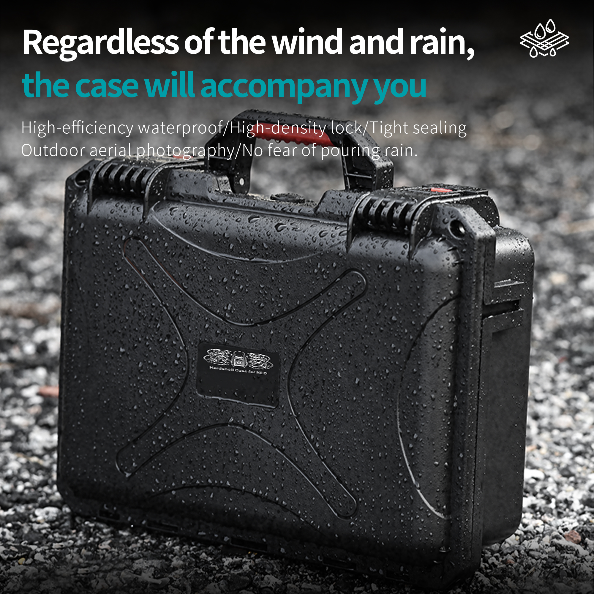 Portable Hard Waterproof Case  - Drone Joystick Cover บทวิจารณ์และราคา