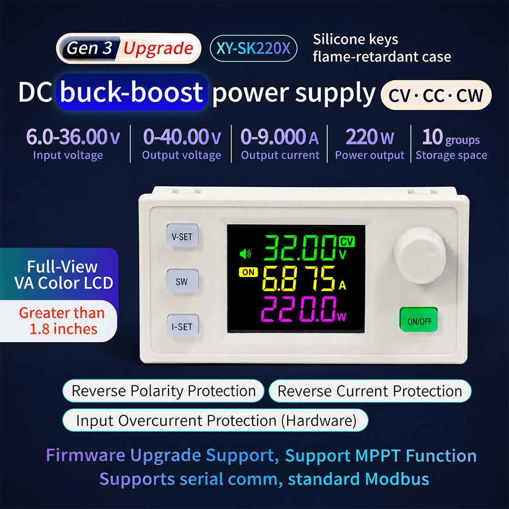 9A 220W DC Buck Boost Converte - Drone Solar Charger บทวิจารณ์และราคา
