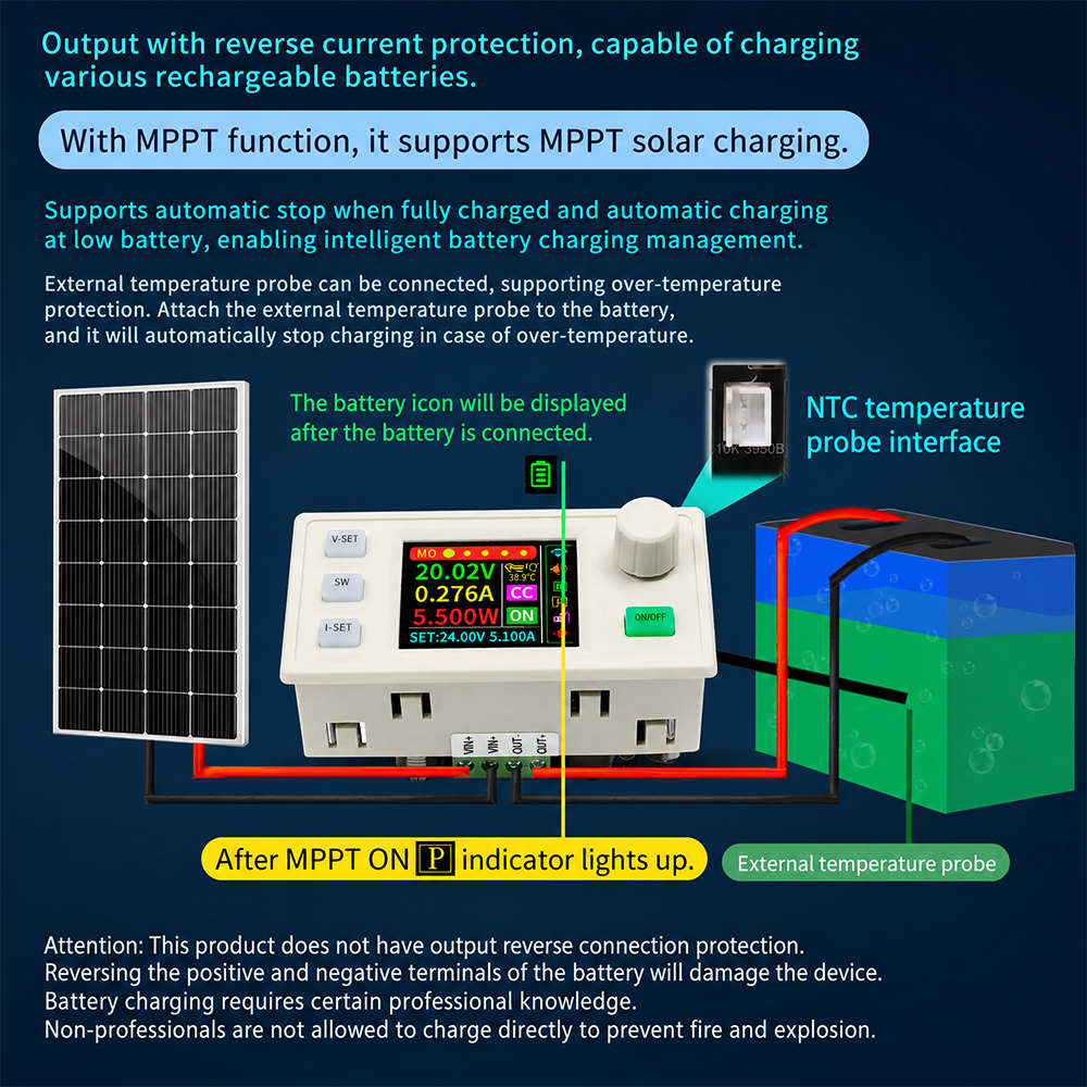 9A 220W DC Buck Boost Converte - Drone Solar Charger บทวิจารณ์และราคา