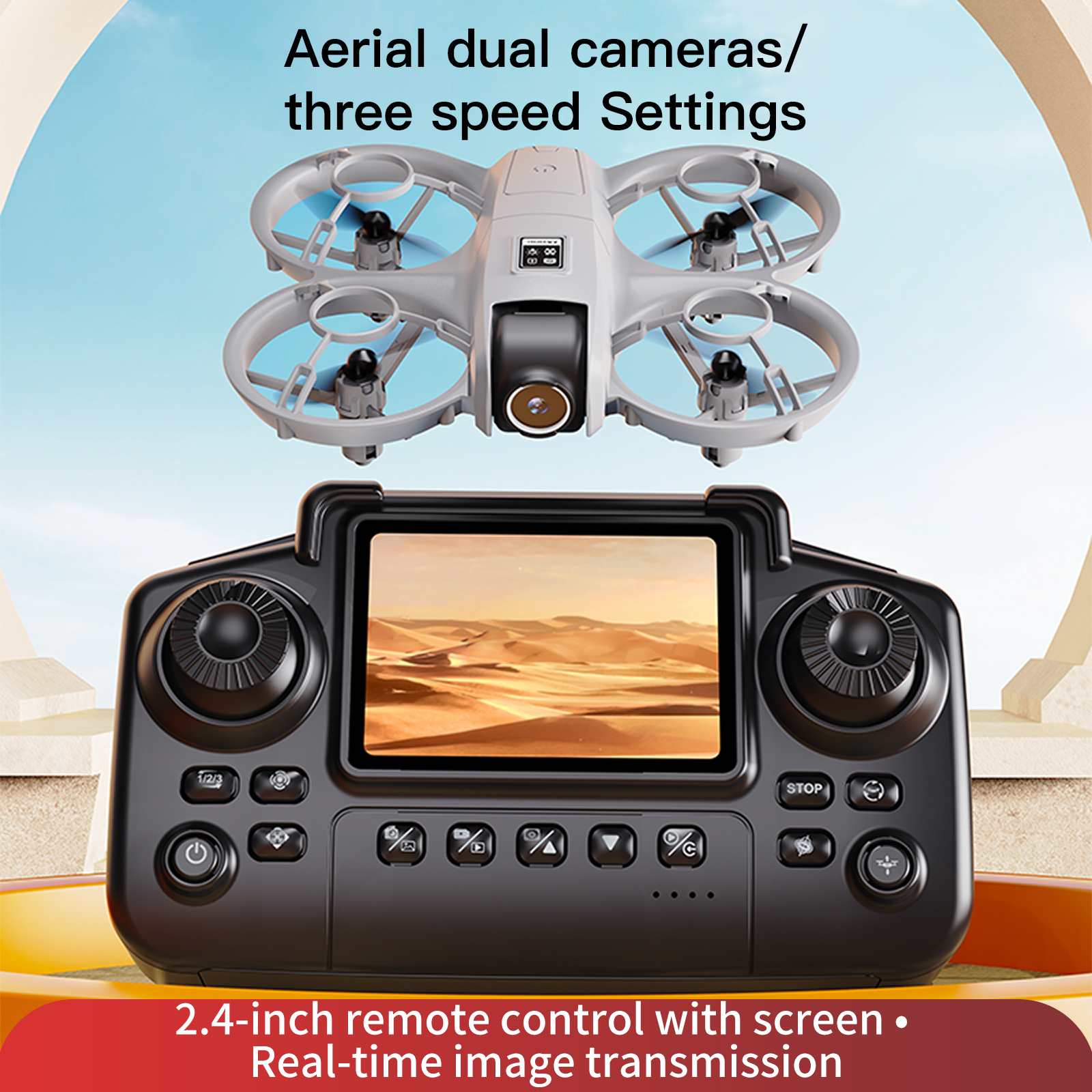 YL3 Remote-Controlled Drone wi - Drone Controller Screen บทวิจารณ์และราคา