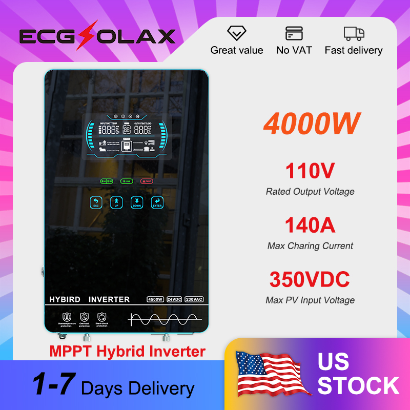 ECGSOLAX Hybrid Solar Inverter - Drone Solar Charger บทวิจารณ์และราคา