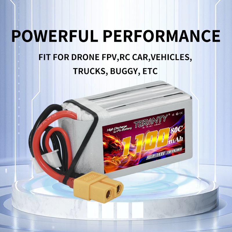 TERANTY 4S 1100mAh 80C/160C Li - Drone Power Bank บทวิจารณ์และราคา