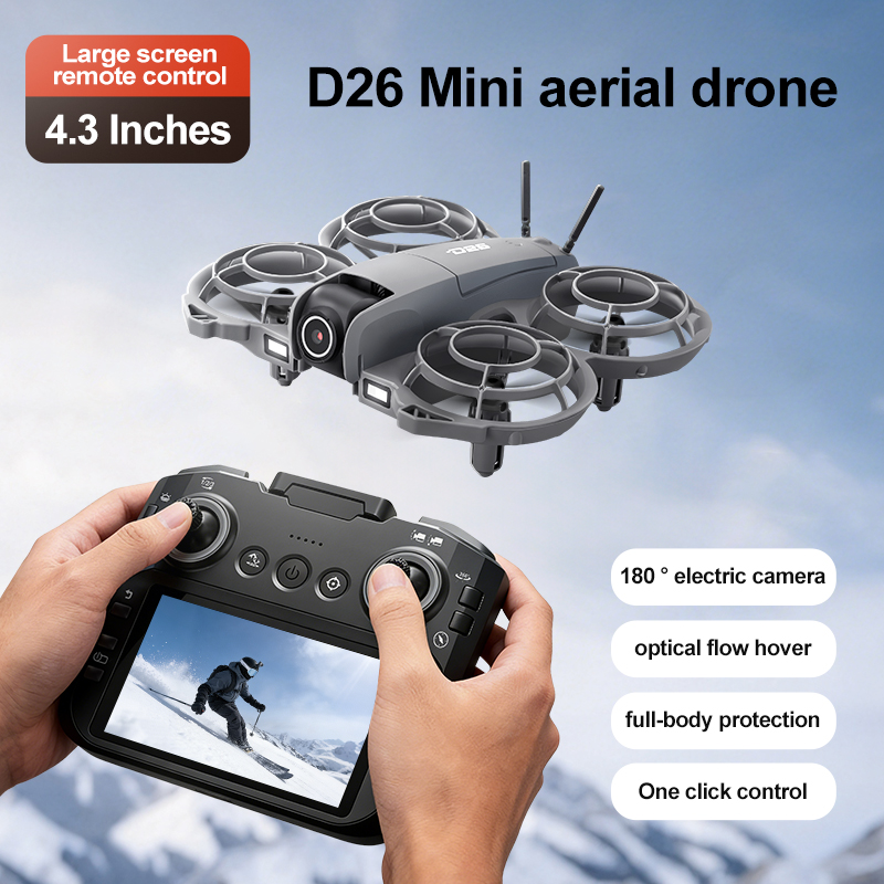 D26 Drone 4K Aerial HD 180° Ca - Drone Power Bank บทวิจารณ์และราคา
