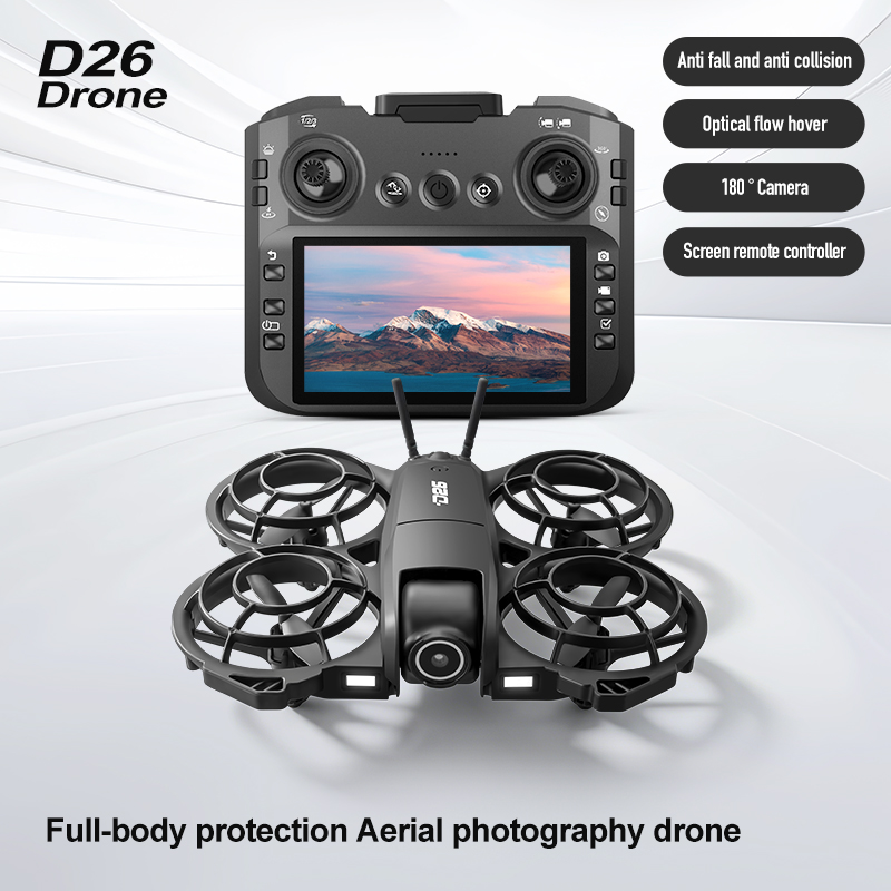 D26 Drone 4K Aerial HD 180° Ca - Drone Power Bank บทวิจารณ์และราคา
