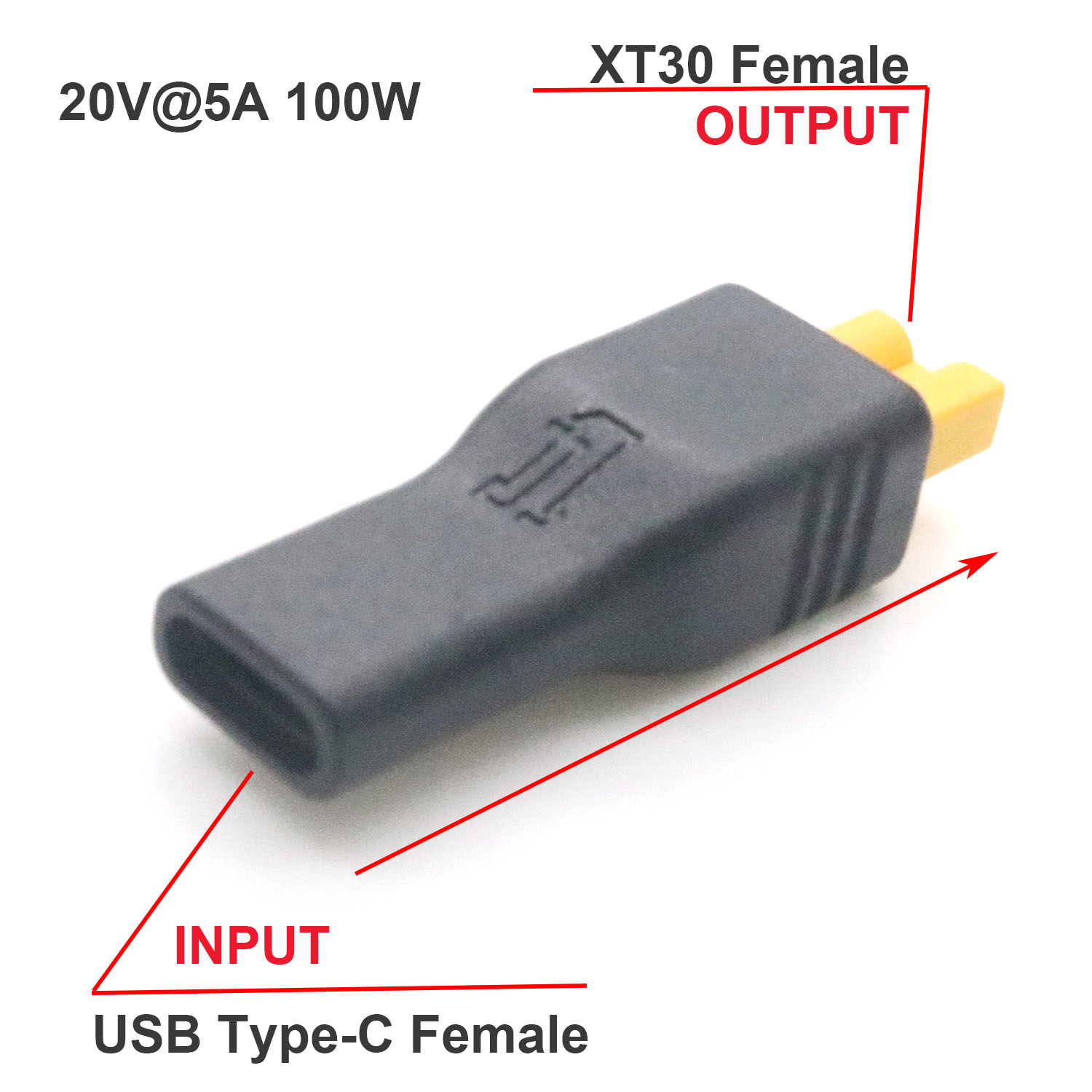 1pc USB Type C Female Input to - Drone Power Bank บทวิจารณ์และราคา
