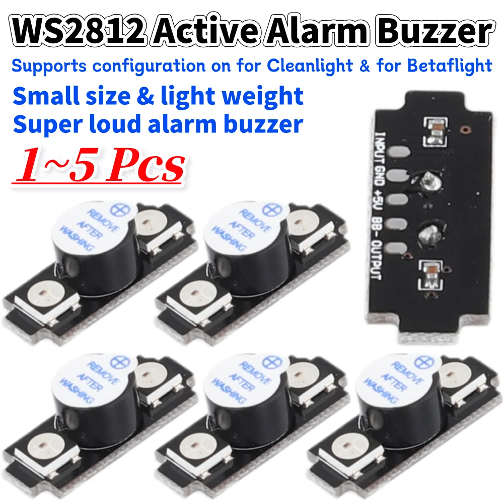 WS2812 Active Alarm Buzzer Col - Drone Beacon Light บทวิจารณ์และราคา