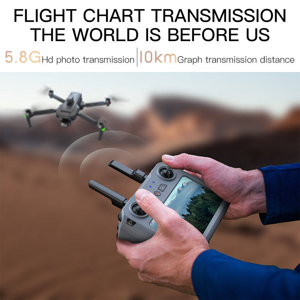 Teeggi SG909 MAX GPS Drone Wit - Drone Controller Screen บทวิจารณ์และราคา