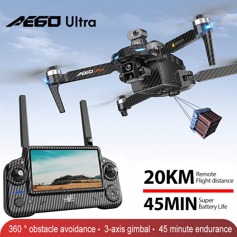AE60 GPS Drone Professional 8K - Drone Power Bank บทวิจารณ์และราคา