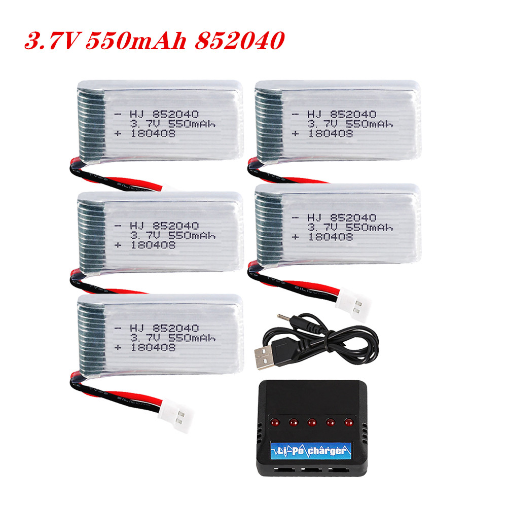3.7V 550mAh 25C Lipo Battery 8 - Drone Power Bank บทวิจารณ์และราคา
