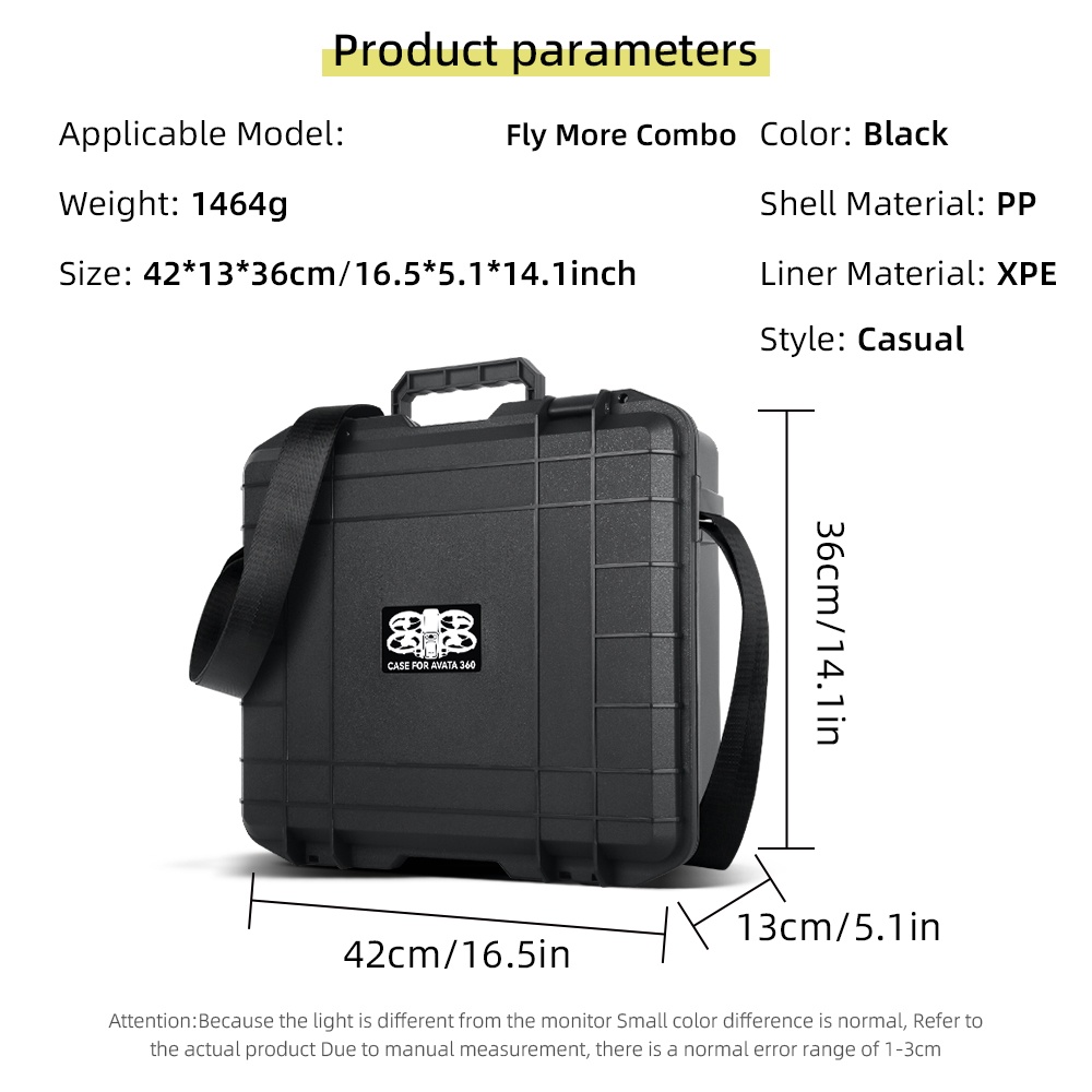 Explosion-Proof Case Storage B - Drone Hard Shell Case บทวิจารณ์และราคา