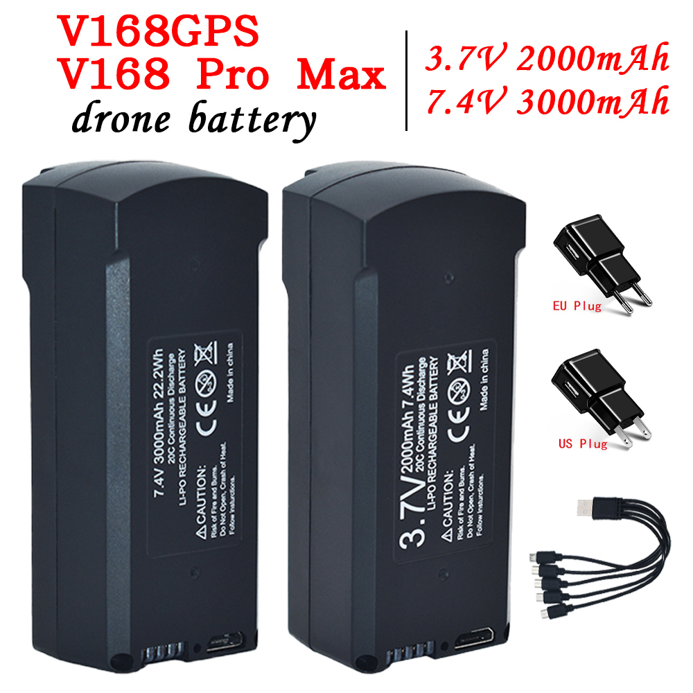 GPS V198 7.4V 3000mAh Battery  - Drone Power Bank บทวิจารณ์และราคา